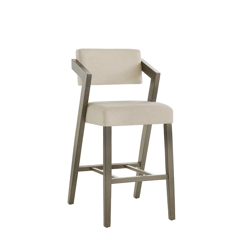 Wood Finish Counter & Bar Chair by