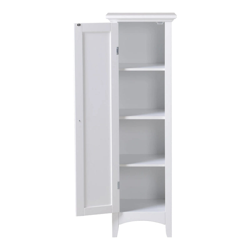 White One Door Kitchen Storage Pantry