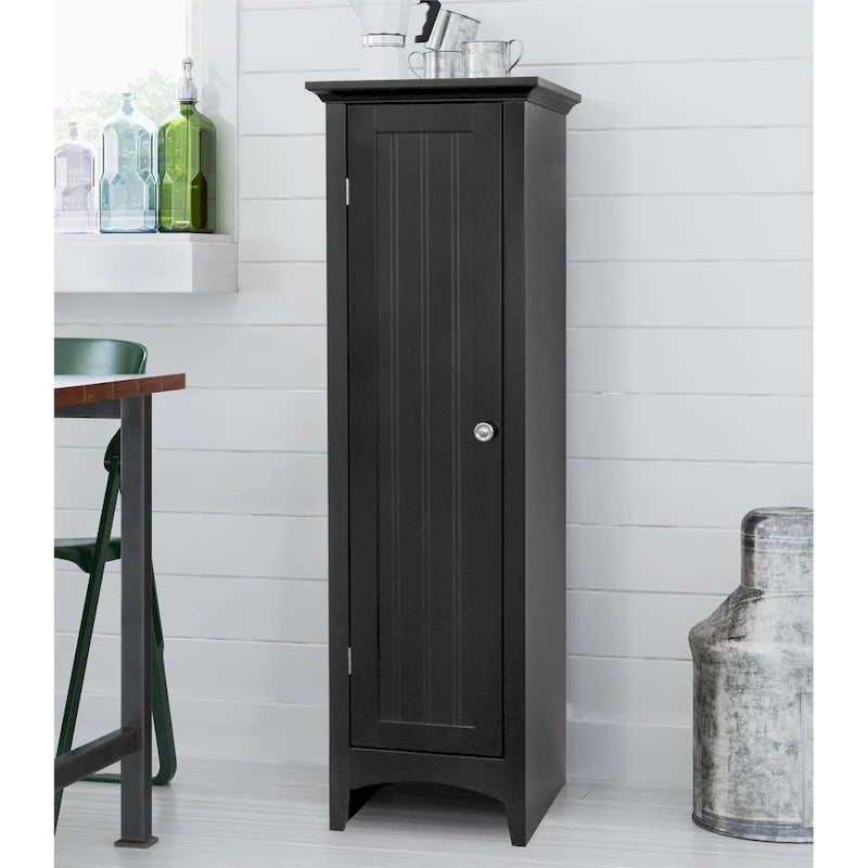 White One Door Kitchen Storage Pantry