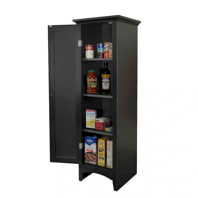 White One Door Kitchen Storage Pantry