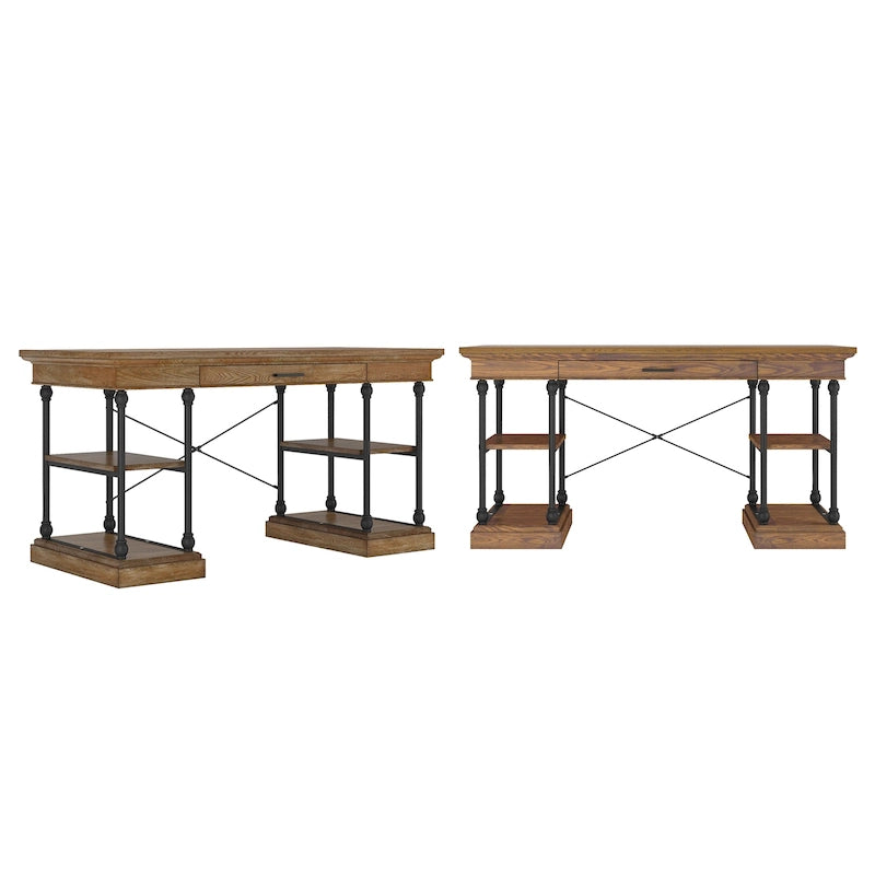 1-Drawer Storage Writing Desk