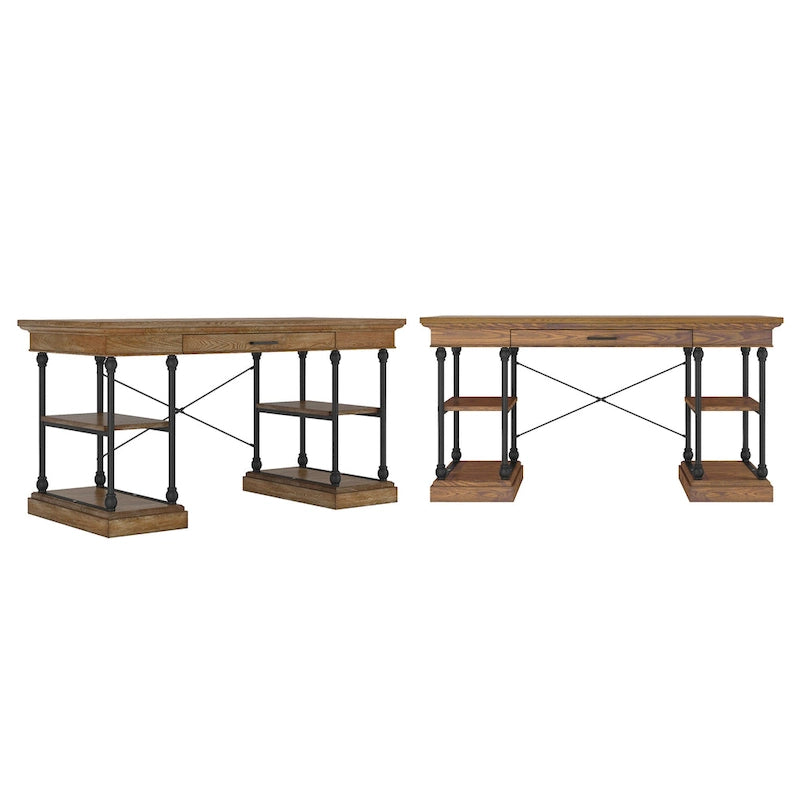 1-Drawer Storage Writing Desk