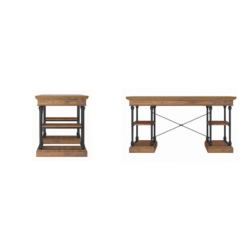 1-Drawer Storage Writing Desk
