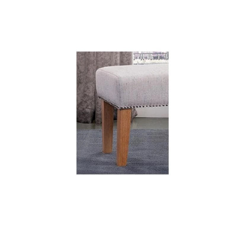 Upholstered Accent Bench w/ Nailhead Trim
