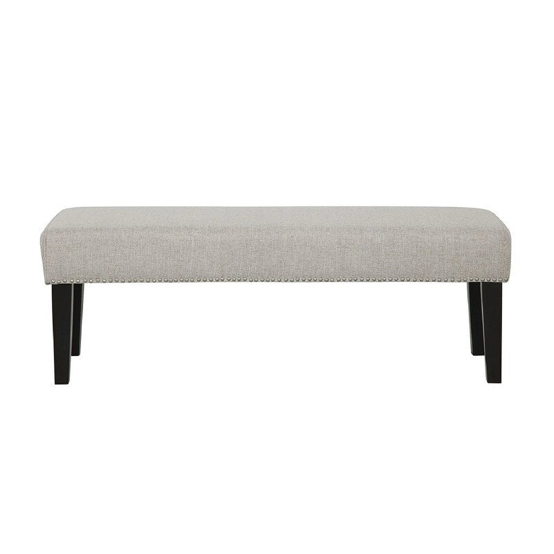 Upholstered Accent Bench w/ Nailhead Trim