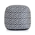 Indoor/Outdoor 18 x 18 Square Pouf Ottoman