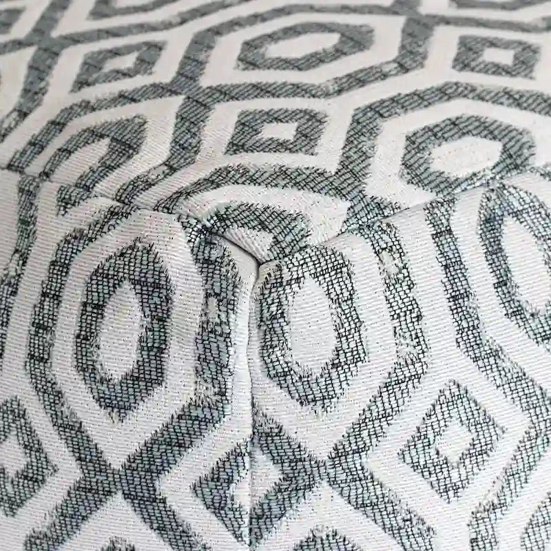 Indoor/Outdoor 18 x 18 Square Pouf Ottoman