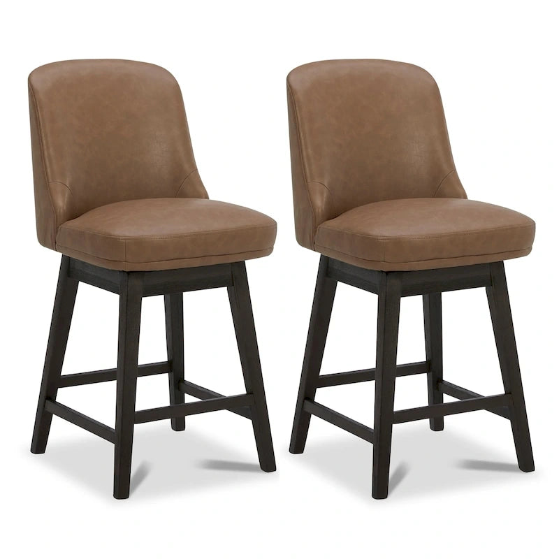 Modern Counter Height Barstool Set of 2