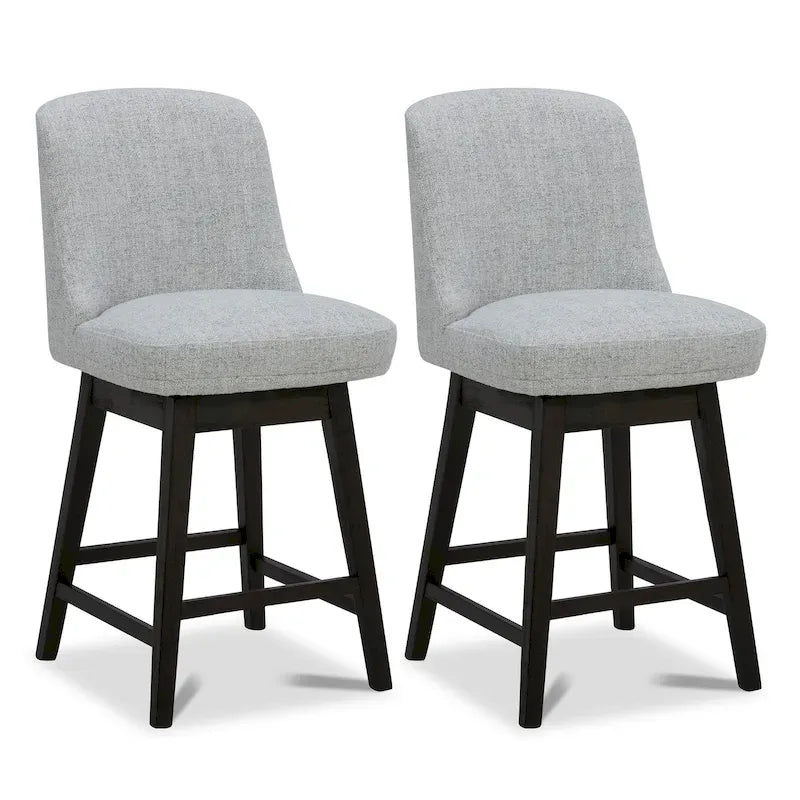 Modern Counter Height Barstool Set of 2