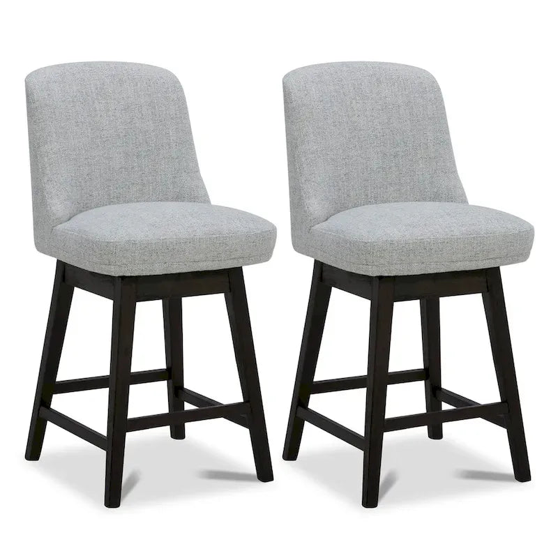 Modern Counter Height Barstool Set of 2