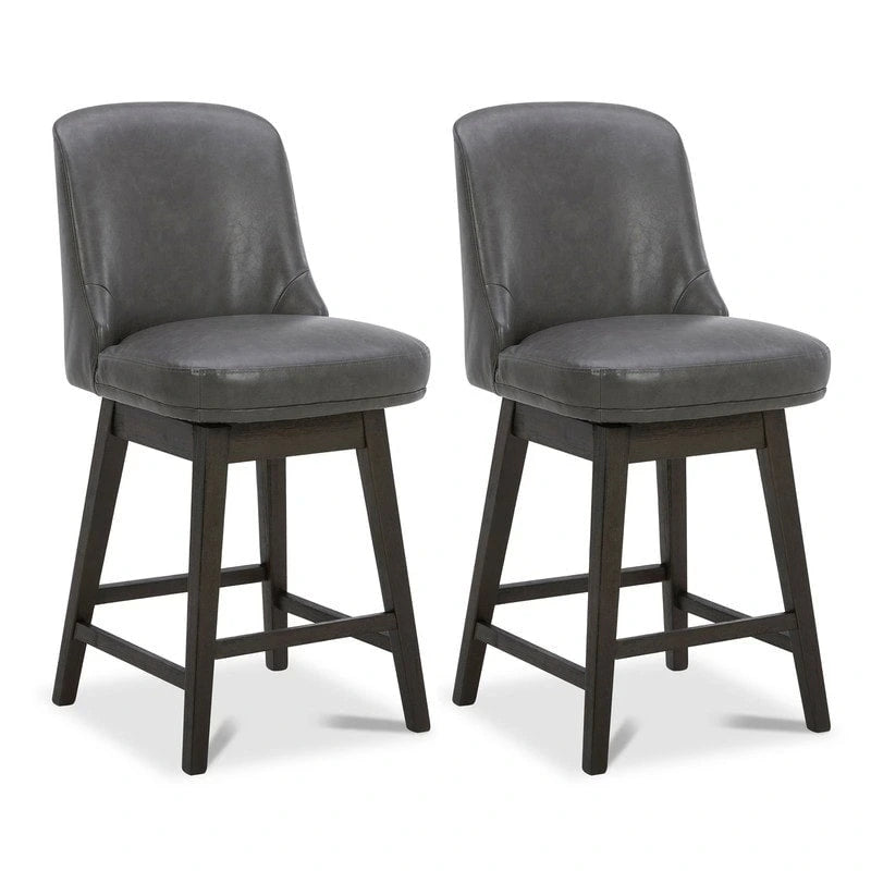 Modern Counter Height Barstool Set of 2