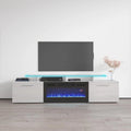 Electric Fireplace Modern 75 TV Stand