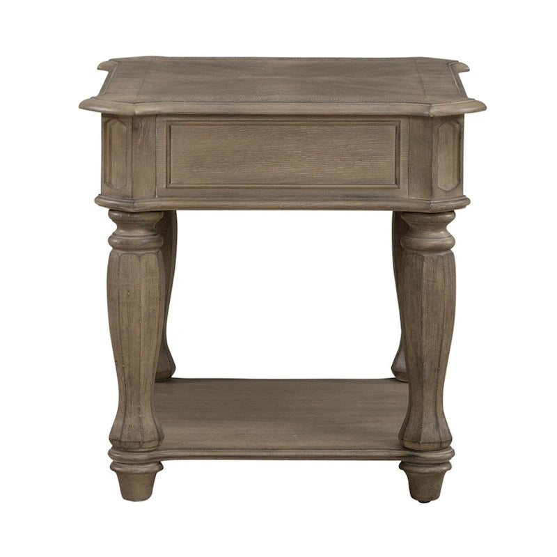 End Table for Living Room- 2 Finish Options - W24 x D28 x H24