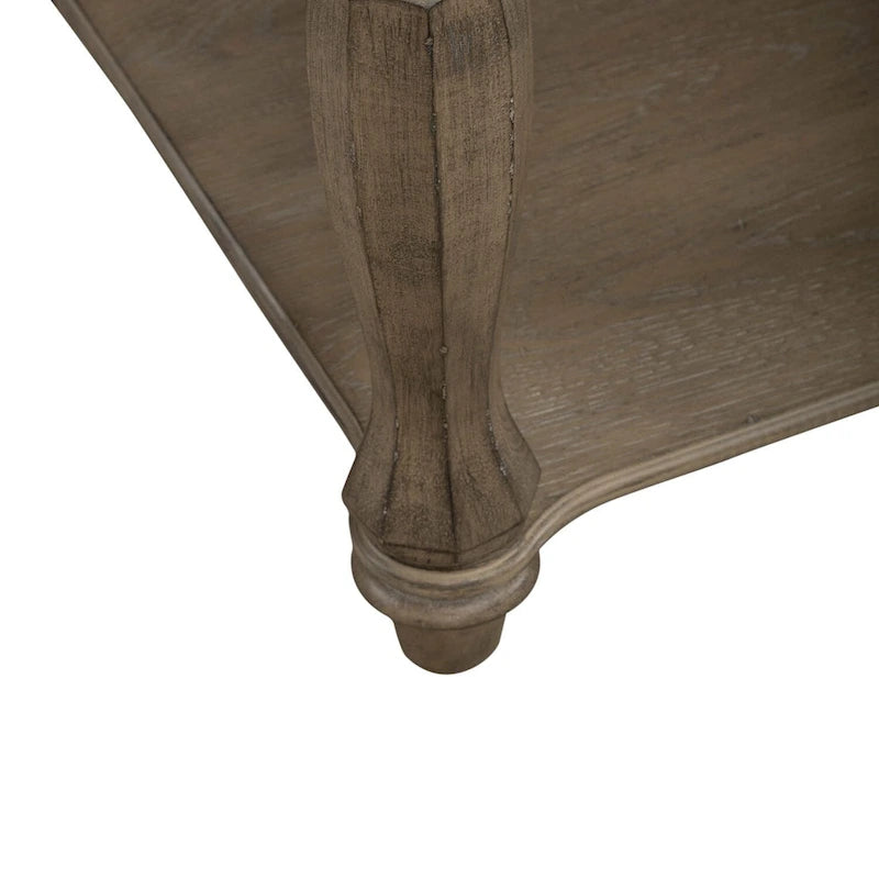 End Table for Living Room- 2 Finish Options - W24 x D28 x H24