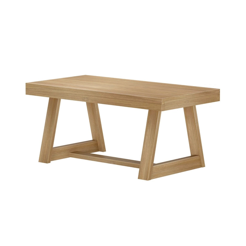 Classic Rectangular Trestle Leg Coffee Table - 48
