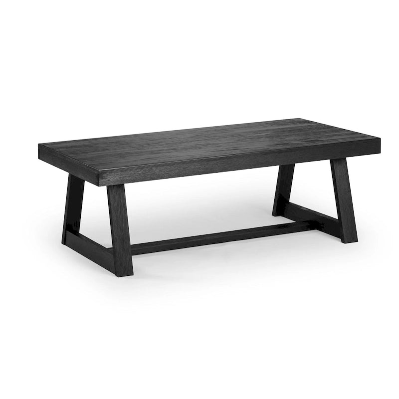 Classic Rectangular Trestle Leg Coffee Table - 48