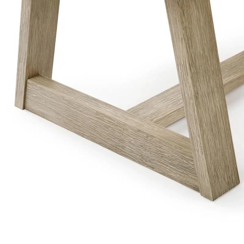Classic Rectangular Trestle Leg Coffee Table - 48
