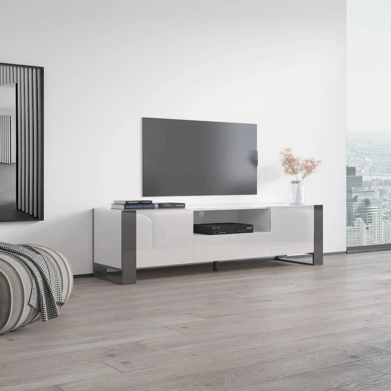 71 Modern All High Gloss TV Stand