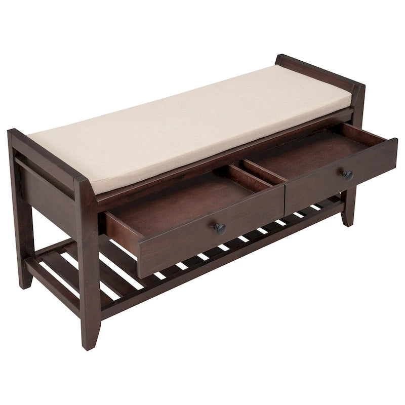 Entryway Storage Bench
