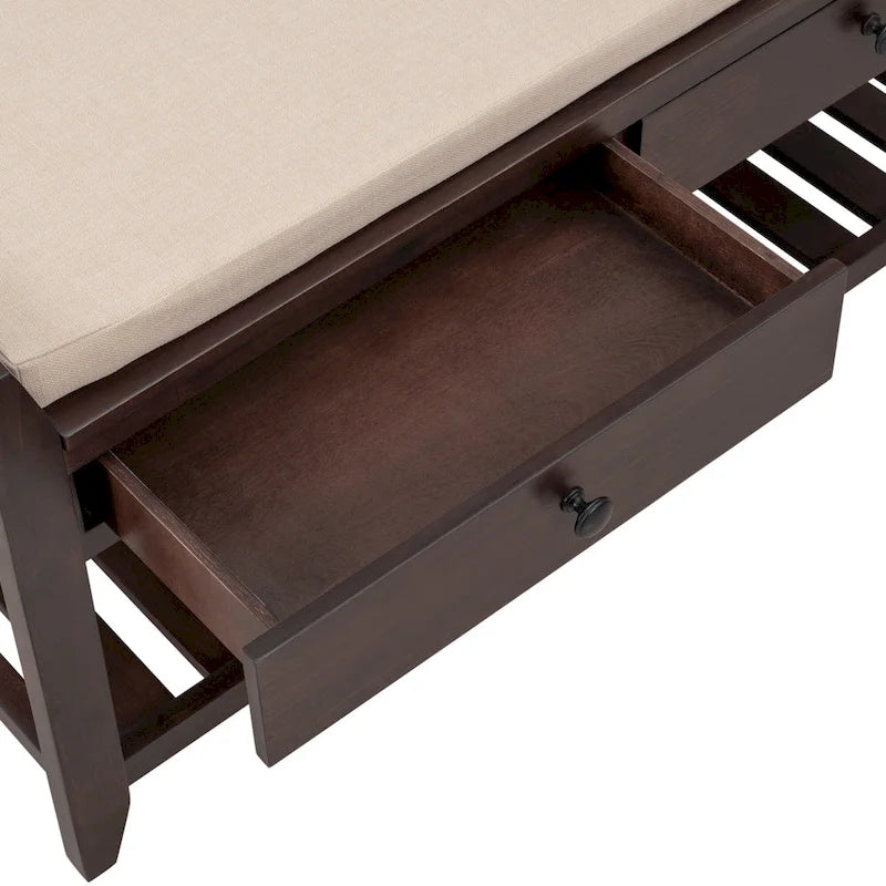 Entryway Storage Bench