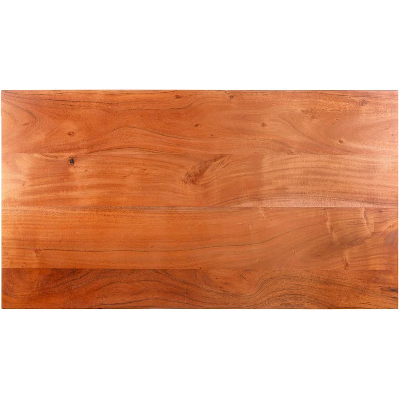 Modern Angular Wooden Coffee Table - 15H x 39W x 22D