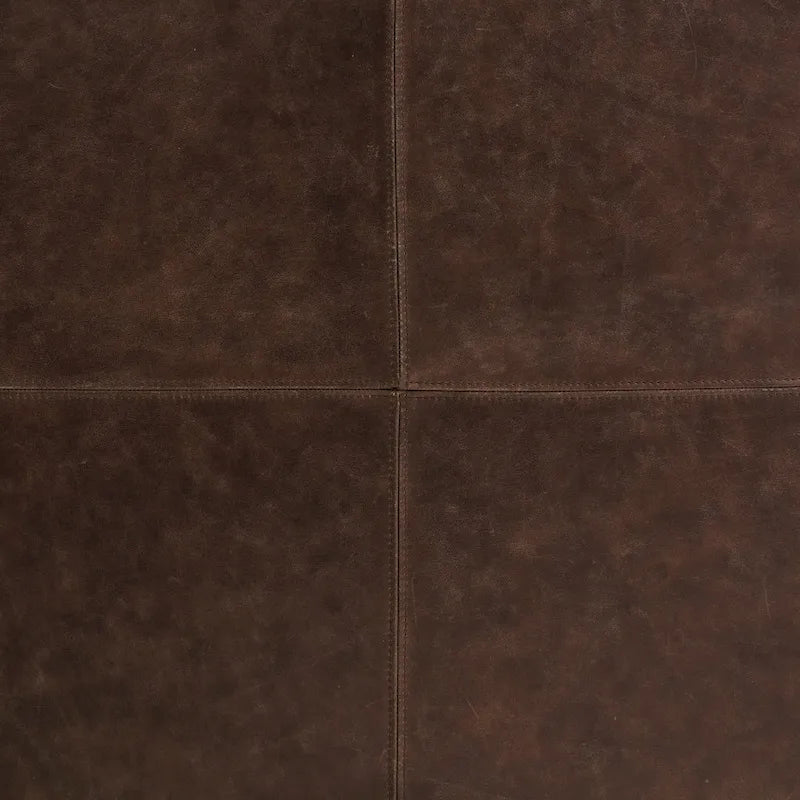 Ottoman - Full Grain Genuine Italian Leather