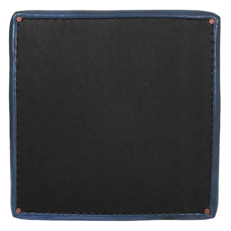 Ottoman - Full Grain Genuine Italian Leather
