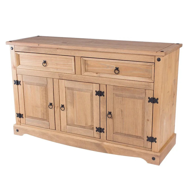 Model Wood Buffet Sideboard in Brown