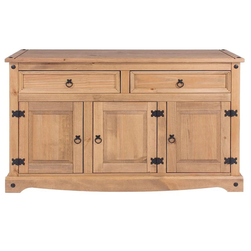 Model Wood Buffet Sideboard in Brown