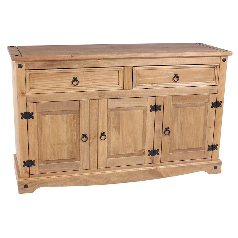 Model Wood Buffet Sideboard in Brown