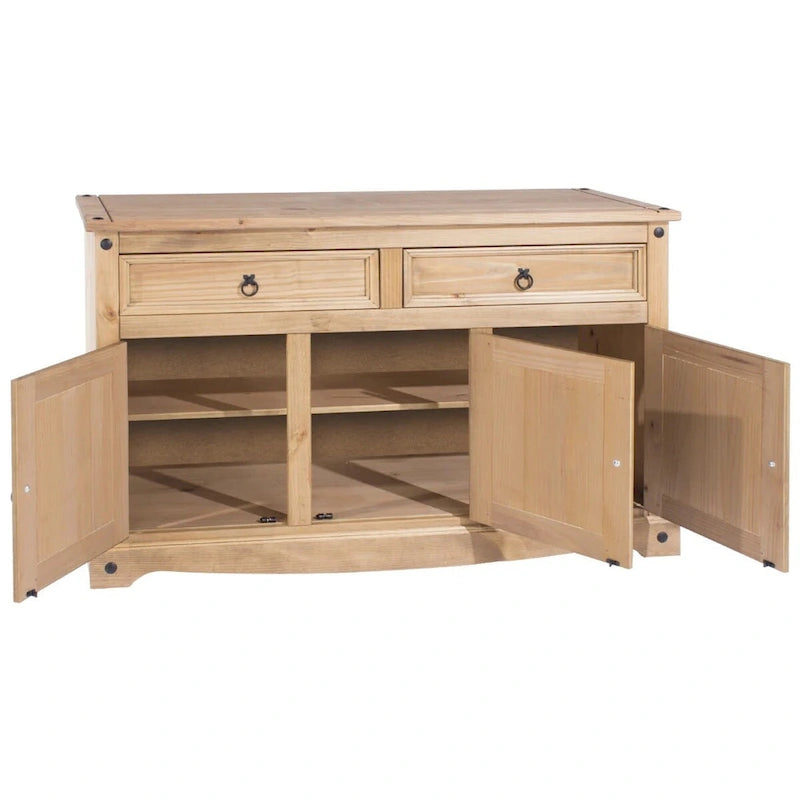 Model Wood Buffet Sideboard in Brown
