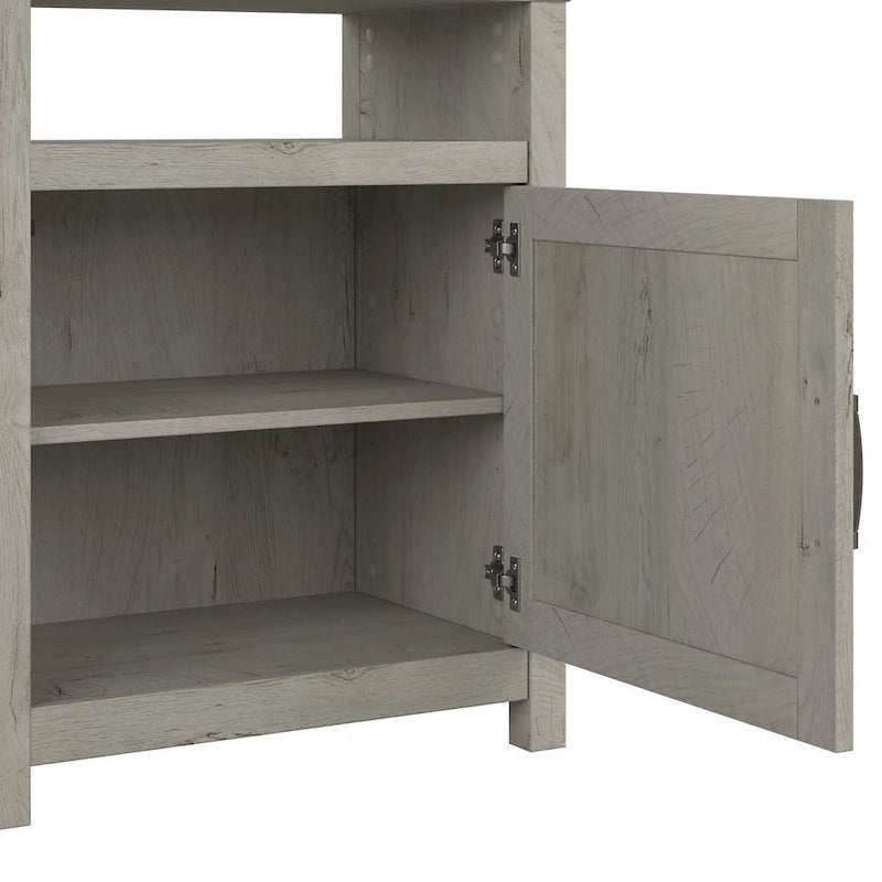 TV Stand for 70 Inch TV with Bookcases by