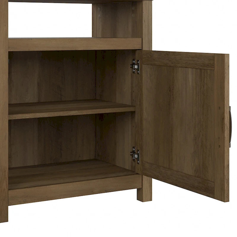 TV Stand for 70 Inch TV with Bookcases by